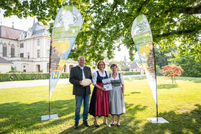 Vizebürgermeister Herbert Haunlieb, Landeshauptfrau Johanna Mikl-Leitner, Marianne Haunlieb | Foto: POV Meierotto.jpg