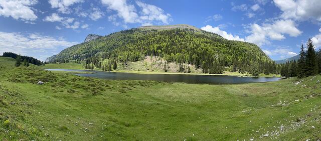 Eine wunderschöne Mountainbike-Tour im Tennengau führt zum idyllischen Seewaldsee in St. Koloman.  | Foto: Theresa Kaserer-Peuker