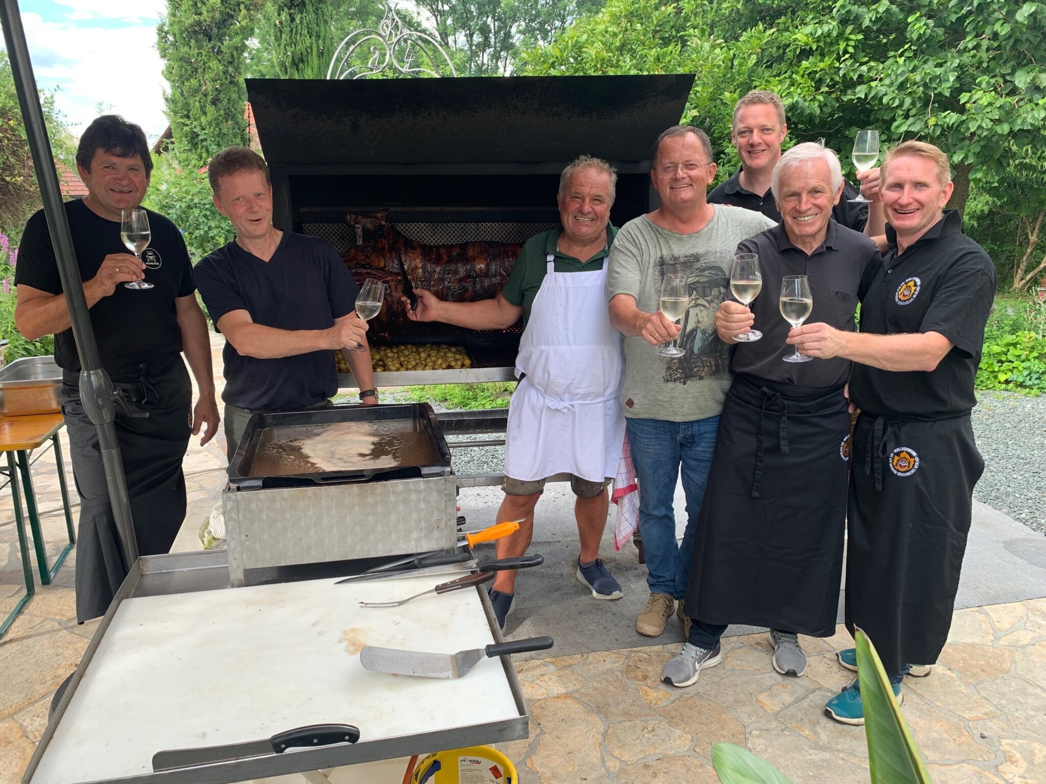 Leibnitz „Grill on Hill“ für Kunden des Kogelberger FreillandschweineProjektes Leibnitz