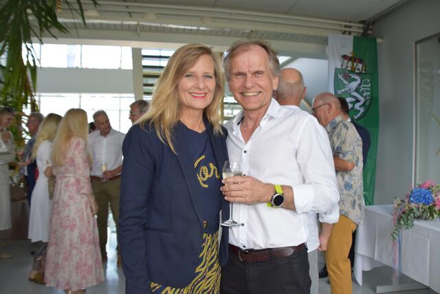 Wirschaftler unter sich: Manuela Kittler und Klaus Gaig