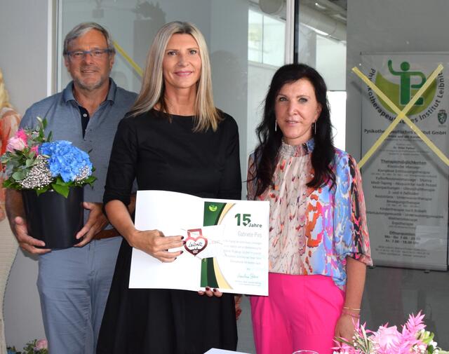 Gabriele Pirs, seit 16 Jahre im Dienst