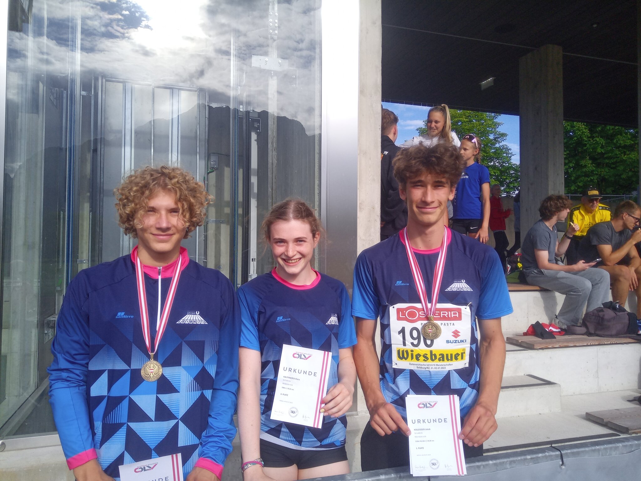 Österreichische Meisterschaften in Leichtathletik Jakob Kollegger holt