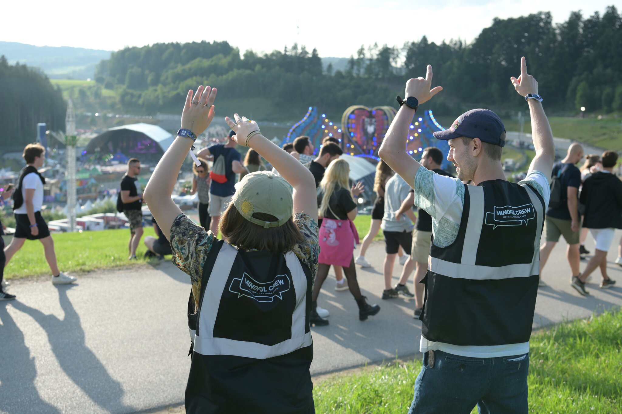 Das ist die „Mindful Crew“ beim Electric Love Festival