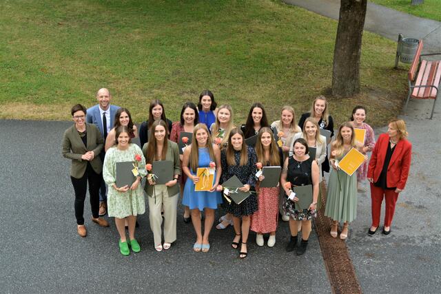 21 AbsolventInnen dürfen ab sofort Master of Educa!on als Titel tragen. | Foto: KPH Edith Stein