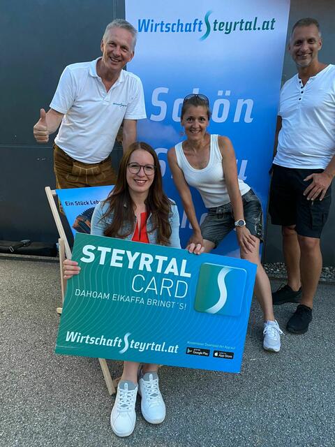 50 Euro auf ihrer STEYRTAL CARD GEWONNEN | Foto: Felix © Nationalpark-Apotheke Molln
