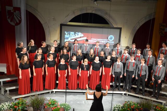Der Akademische Chor Tone Tomšič der Universität Ljubljana