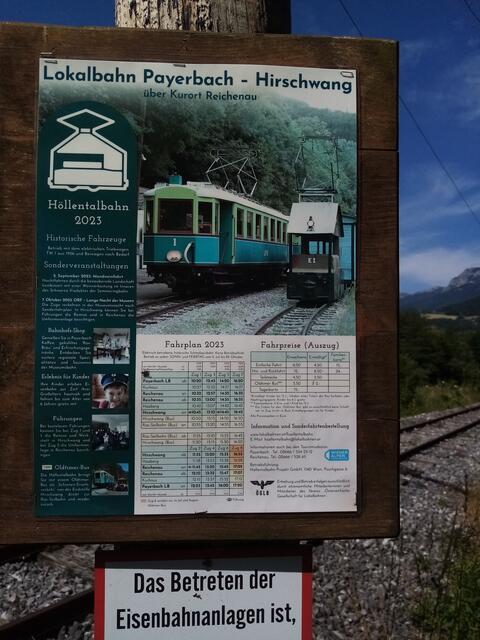 In Haaberg befindet sich eine Station und die nächste ...