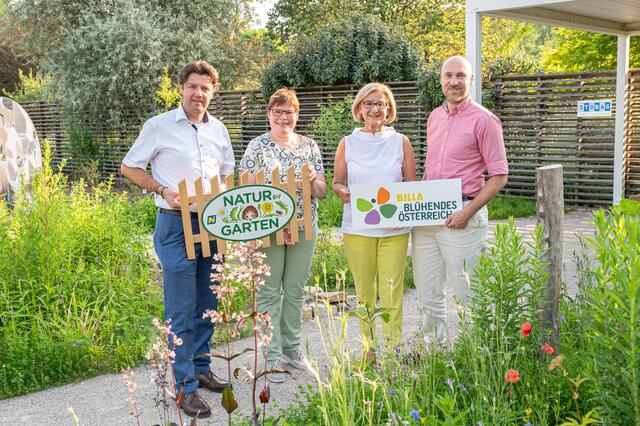 Natur im Garten und BILLA Stiftung Schmetterlinge in der App erfassen