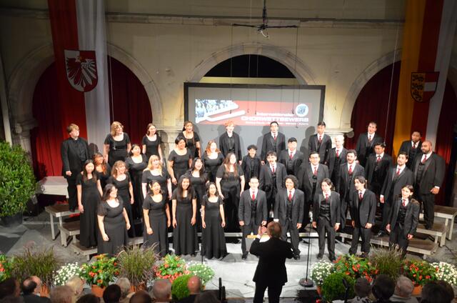 Der kalifornische Chor Mountain San Antonio College Chamber Singers