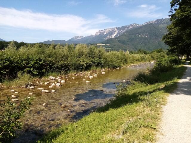 Ab und zu ein paar Schritte im Wasser, wenn ..