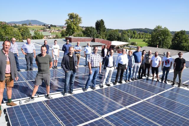 Das gesamte Gemeindezentrum ist mit einer Photovoltaikanlage ausgestattet. | Foto: zVg
