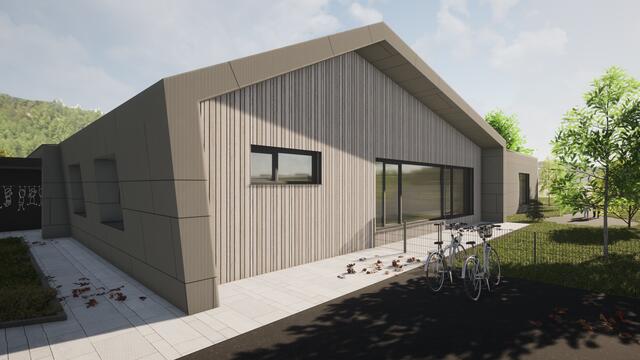 Rendering des Kindergartens | Foto: Siedlungsgenossenschaft Köflach