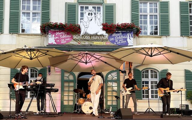 Kreis.U.Quer bei Musik im Schloss 2023 | Foto: Marktgem. Maria Enzersdorf