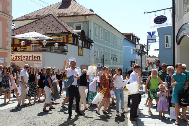 Einkaufen im Zentrum von Rohrbach-Berg soll auch in den nächsten acht Wochen ein Erlebnis sein. | Foto: BRS