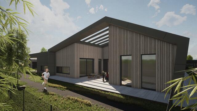 Rendering des Kindergartens | Foto: Siedlungsgenossenschaft Köflach
