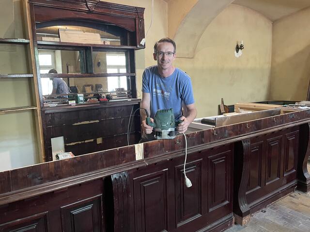 Julian Mullen macht aus dem ehemaligen Hofwirt einen Irish Pub.  | Foto: MeinBezirk.at