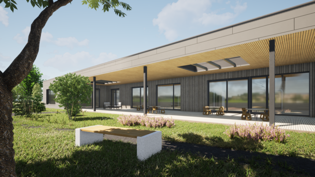 Rendering des Kindergartens | Foto: Siedlungsgenossenschaft Köflach