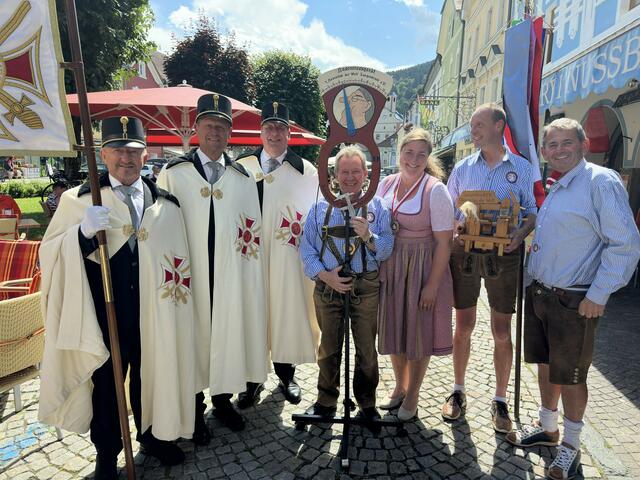 Die Veranstaltung wurde von den "Radezkyritter" begleitet. | Foto: neumayr.cc