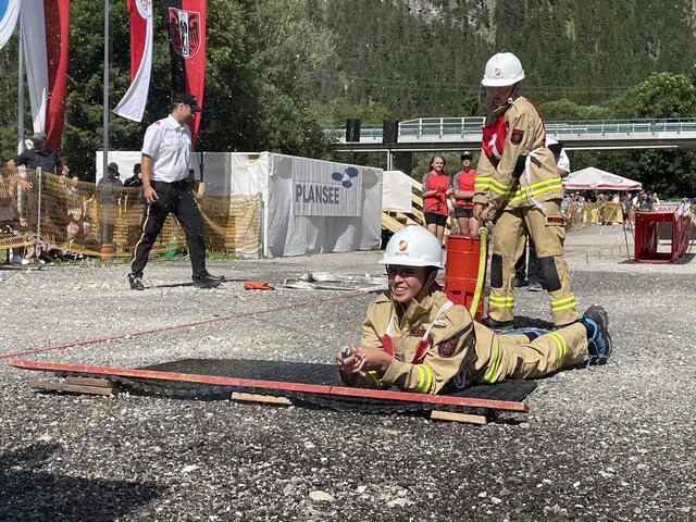 Die jungen FW-Teams im Einsatz. | Foto: Reichel