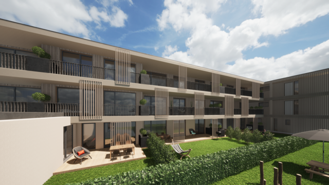 Rendering der Seniorenwohnungen | Foto: Siedlungsgenossenschaft Köflach