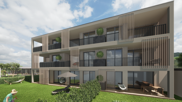 Rendering der Seniorenwohnungen | Foto: Siedlungsgenossenschaft Köflach