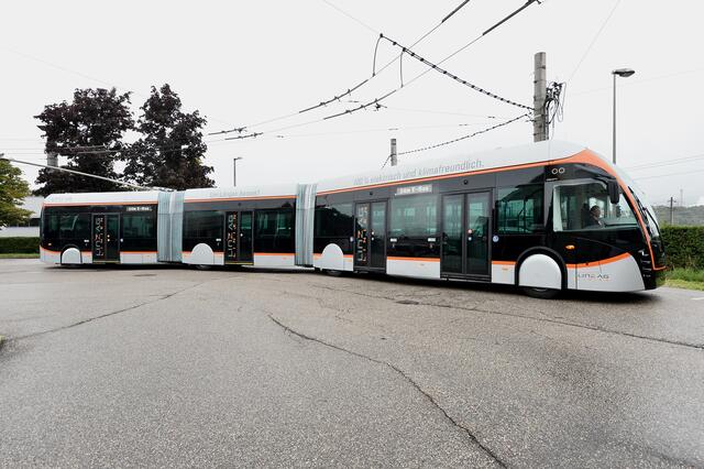 Auf den Linien 47 und 48 werden zukünftig 16 neue, vollelektrische und emissionsfreie Obusse unterwegs sein.  | Foto: Linz AG 