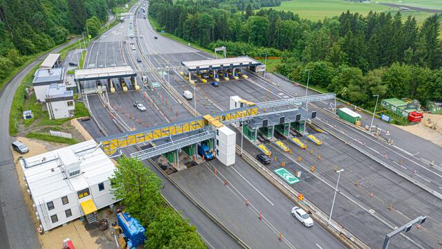 Seit über vier Jahrzehnten ist die Mautstelle beim Gleinalmtunnel bereits im Betrieb. Jetzt wird nachgerüstet und alles modernisiert. | Foto: ASFINAG/Mike Wolf