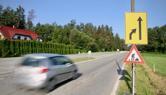 In Wabelsdorf wird die Querschnittanpassung der B70 finalisiert. | Foto: MeinBezirk.at