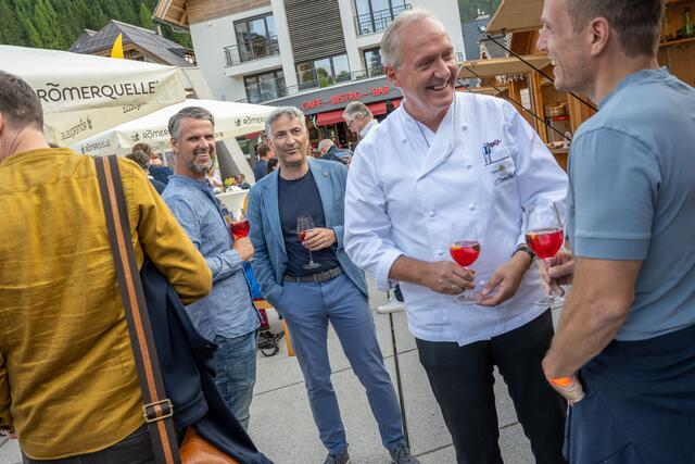 Michael Zangerl (Tourismusverband Paznaun – Ischgl), Günther Zangerl (Silvrettaseilbahn AG) sowie Martin Sieberer (Paznaunerstube). | Foto: TVB Paznaun - Ischgl