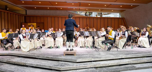 Die Musikkapelle Ischgl umrahmte den Abend musikalisch. | Foto: TVB Paznaun - Ischgl