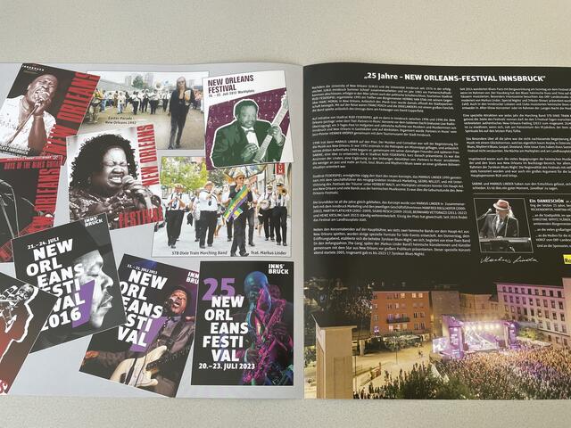 Höhepunkte und Geschichte des New Orleans Festival im Inlay der Limited Edition LP. | Foto: BezirksBlätter