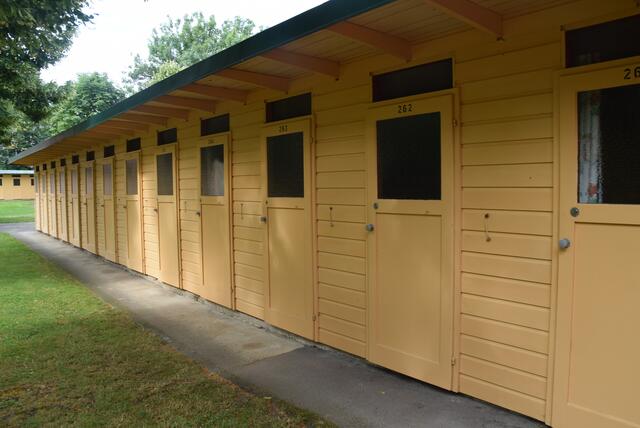 Kabanen im Thermalstrandbad Baden | Foto: Katrin Pirzl