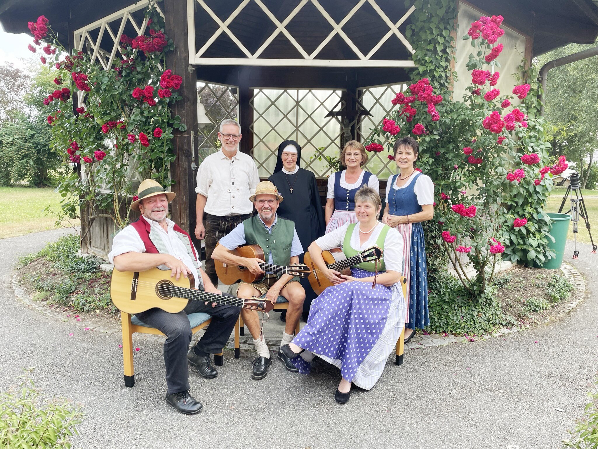 Rainbach "Musik im Garten" begeistert Altenheimbewohner Freistadt