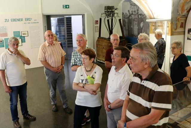 In der Peter-Rosegger-Ausstellung