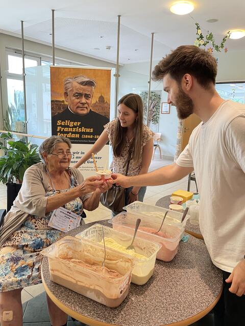 Eis von der Bäckerei Koll | Foto: Mater Salvatoris