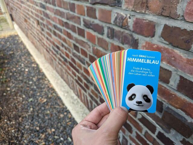 88 Karten zur Bestimmung deiner Werte. | Foto: Reinbacher