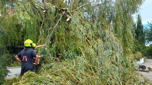 Die Feuerwehr war über die letzten Tage hinweg mehrmals im Einsatz. | Foto: FF Lutzmannsburg