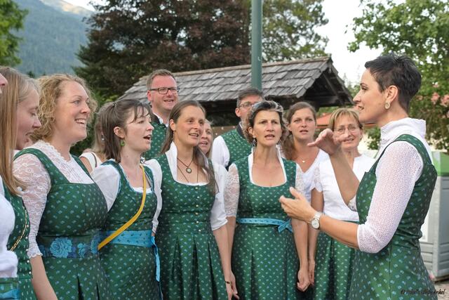 Die New Voices sorgten für musikalische Unterhaltung | Foto: Simone Peinhardt