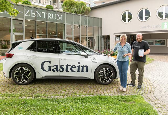 In Bad Hofgastein gibt es mittlerweile vier Standorte an denen Carsharing-Fahrzeuge stehen. Einer davon ist der Kur- und Tourismusverband. | Foto: KTVB Bad Hofgastein
