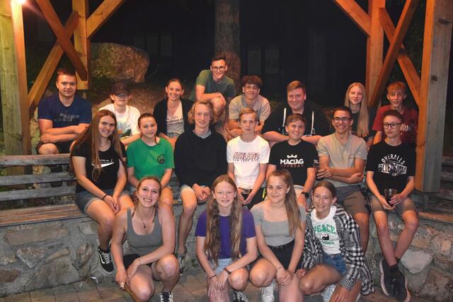 Ein Tag zum Kennenlernen: Die Landjugend lud die Schulabgänger in Reinsberg zur Wanderung und einem Abend am Lagerfeuer ein. | Foto: Landjugend Reinsberg