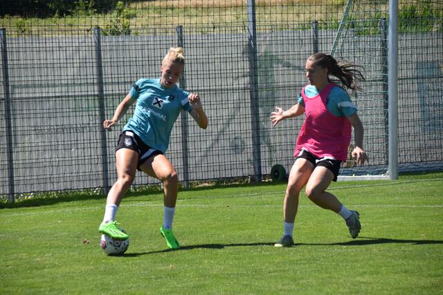 Das Team trainiert wieder in Bad Tatzmannsdorf. | Foto: Michael Strini