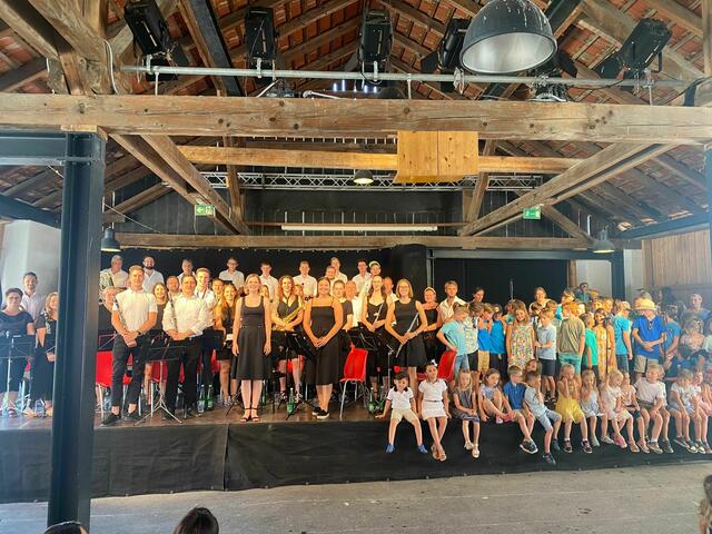 Musik begeistert und verbindet alle Generationen: Das wurde mit dem Musikprojekt "Sommerklänge" bestens unter Beweis gestellt. | Foto: MV Seggauberg