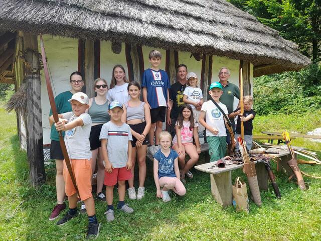 Auch Bogenschießen gehörte zum Leben im Mittelalter | Foto: MV Heimatklänge Draßmarkt