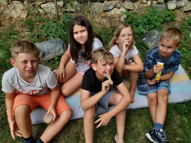 Eine kleine Abkühlung zwischendurch | Foto: MV Heimatklänge Draßmarkt