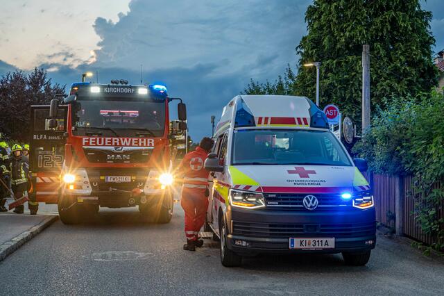 Am 16. Juli wurden die Einsatzkräfte der Polizei, des Roten Kreuzes und der Feuerwehr aus Kirchdorf zu einem Verkehrsunfall alarmiert. | Foto: FOTOKERSCHI.AT / RAUSCHER