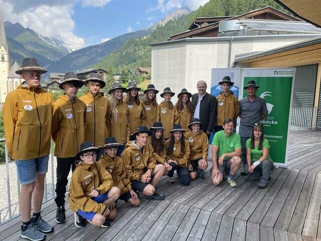 Die angehenden Nationalpark-Ranger freuen sich auf ein umfangreiches Programm in den nächsten zwei Wochen. | Foto: MeinBezirk.at