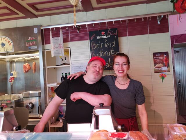 Wilhelm Baidinger und Sonja Gerstorfer betreiben die Metzgerei im 3. Bezirk. | Foto: Taramona de Rodríguez 