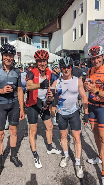 Seppi, Wolfram, Reinhard und Egon vom MPG Austria  | Foto: MPG Austria