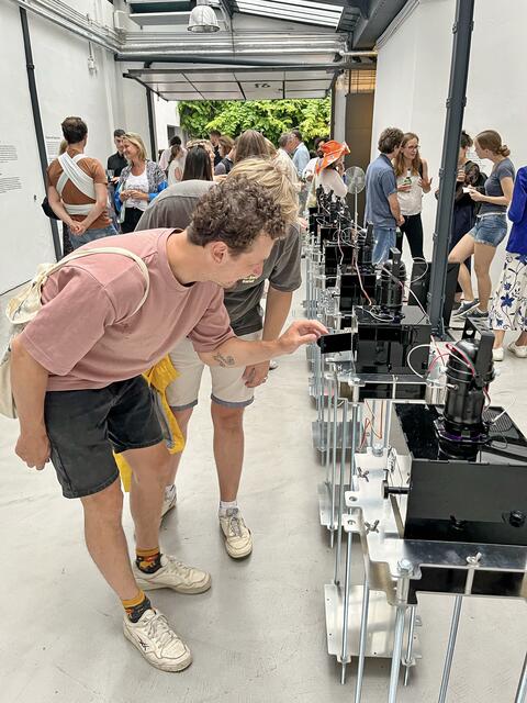 Die Ausstellung kann man noch bis 21. Juli im f6 - The Open Factory in der Esterházygasse 3 sehen.  | Foto: ISTA