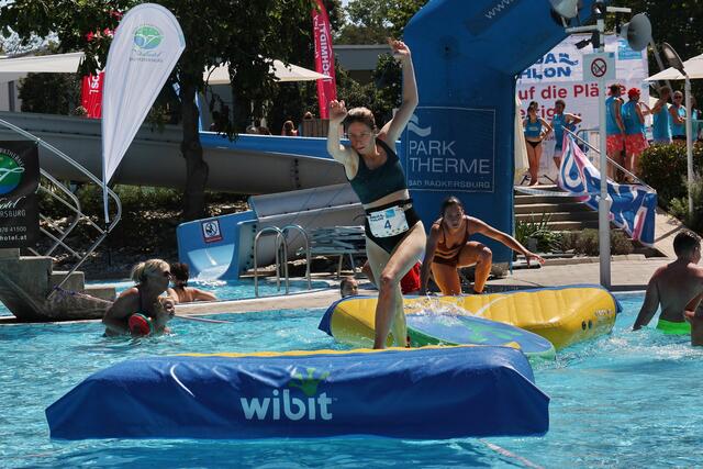 Viel Geschick war beim 3. Aquathlon der Parktherme Bad Radkersburg gefragt. | Foto: schmidbauer